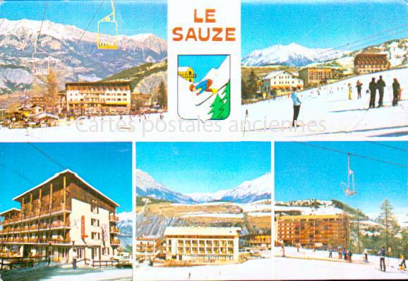 Cartes postales anciennes > CARTES POSTALES > carte postale ancienne > cartes-postales-ancienne.com Provence alpes cote d'azur Alpes de haute provence Le Sauze