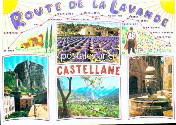 Cartes postales anciennes > CARTES POSTALES > carte postale ancienne > cartes-postales-ancienne.com Provence alpes cote d'azur Alpes de haute provence Castellane