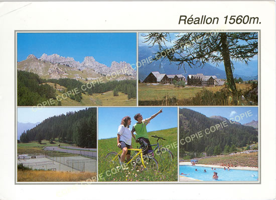 Cartes postales anciennes > CARTES POSTALES > carte postale ancienne > cartes-postales-ancienne.com Provence alpes cote d'azur Hautes alpes Reallon