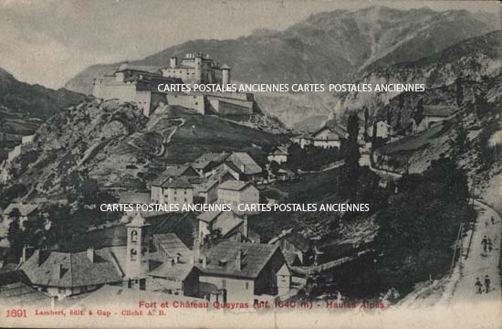 Cartes postales anciennes > CARTES POSTALES > carte postale ancienne > cartes-postales-ancienne.com Provence alpes cote d'azur Hautes alpes Chateau Ville Vieille