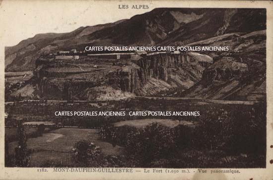 Cartes postales anciennes > CARTES POSTALES > carte postale ancienne > cartes-postales-ancienne.com Provence alpes cote d'azur Hautes alpes Mont Dauphin