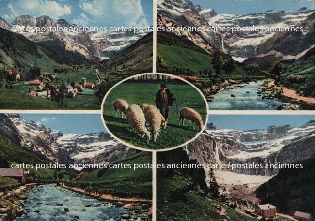 Cartes postales anciennes > CARTES POSTALES > carte postale ancienne > cartes-postales-ancienne.com Occitanie Hautes pyrenees Gavarnie