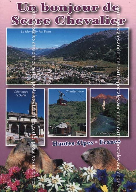 Cartes postales anciennes > CARTES POSTALES > carte postale ancienne > cartes-postales-ancienne.com Provence alpes cote d'azur Hautes alpes Serre Chevalier