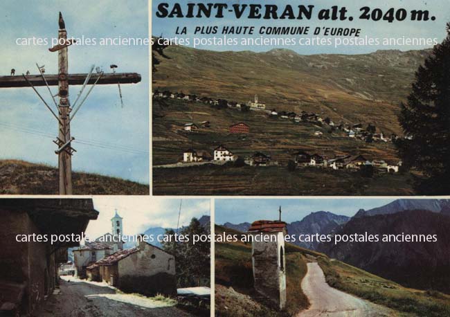 Cartes postales anciennes > CARTES POSTALES > carte postale ancienne > cartes-postales-ancienne.com Provence alpes cote d'azur Hautes alpes Saint Veran