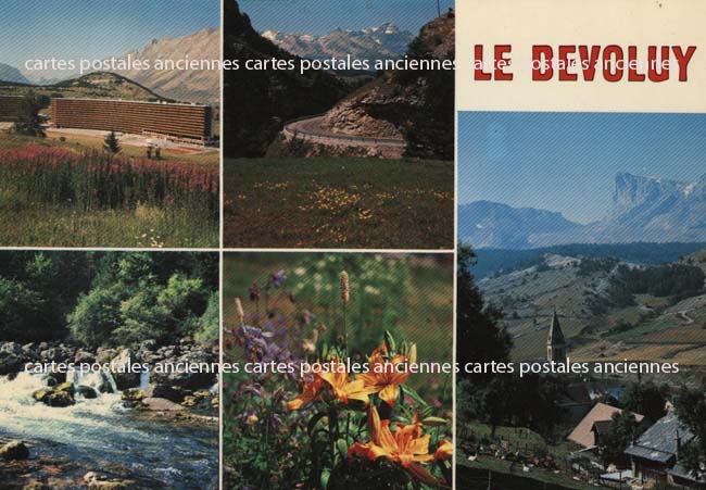 Cartes postales anciennes > CARTES POSTALES > carte postale ancienne > cartes-postales-ancienne.com Provence alpes cote d'azur Hautes alpes Savines Le Lac