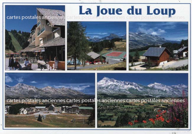 Cartes postales anciennes > CARTES POSTALES > carte postale ancienne > cartes-postales-ancienne.com Provence alpes cote d'azur Hautes alpes Agnieres En Devoluy