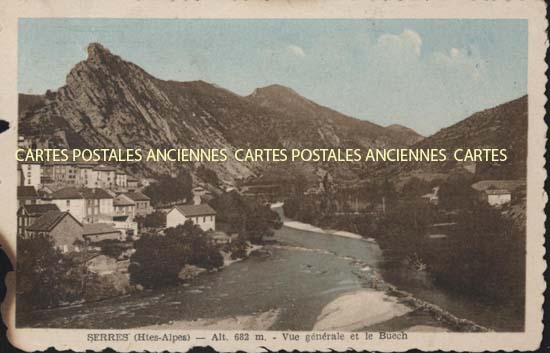 Cartes postales anciennes > CARTES POSTALES > carte postale ancienne > cartes-postales-ancienne.com Provence alpes cote d'azur Hautes alpes Serres