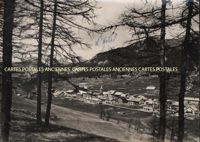 Cartes postales anciennes > CARTES POSTALES > carte postale ancienne > cartes-postales-ancienne.com Provence alpes cote d'azur Hautes alpes Montgenevre