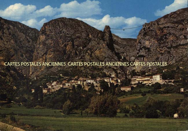 Cartes postales anciennes > CARTES POSTALES > carte postale ancienne > cartes-postales-ancienne.com Alpes de haute provence  Moustiers Sainte Marie