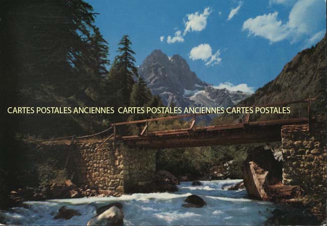 Cartes postales anciennes > CARTES POSTALES > carte postale ancienne > cartes-postales-ancienne.com Provence alpes cote d'azur Hautes alpes Ailefroide