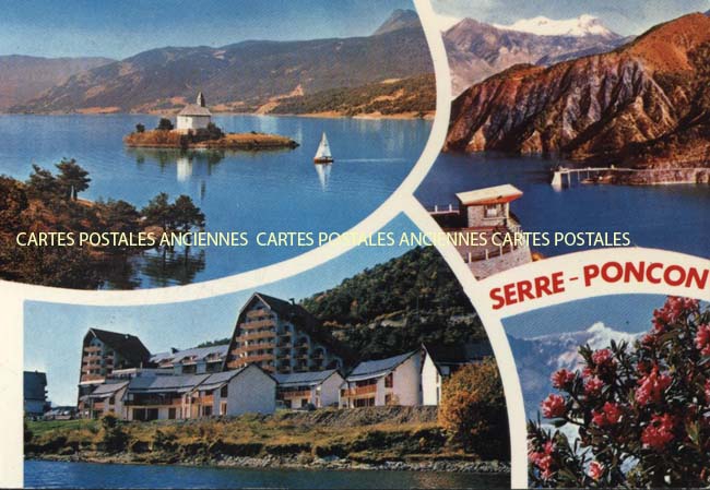Cartes postales anciennes > CARTES POSTALES > carte postale ancienne > cartes-postales-ancienne.com Provence alpes cote d'azur Hautes alpes Savines Le Lac