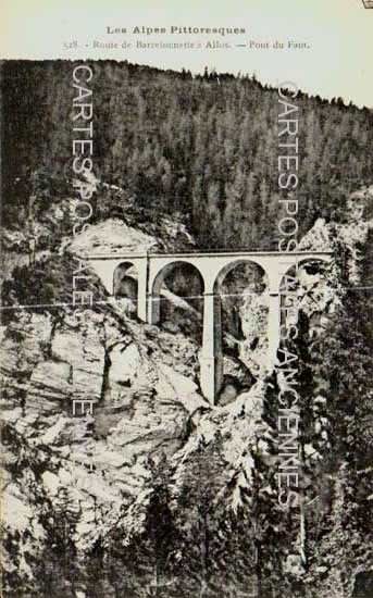 Cartes postales anciennes > CARTES POSTALES > carte postale ancienne > cartes-postales-ancienne.com Alpes de haute provence  Barcelonnette