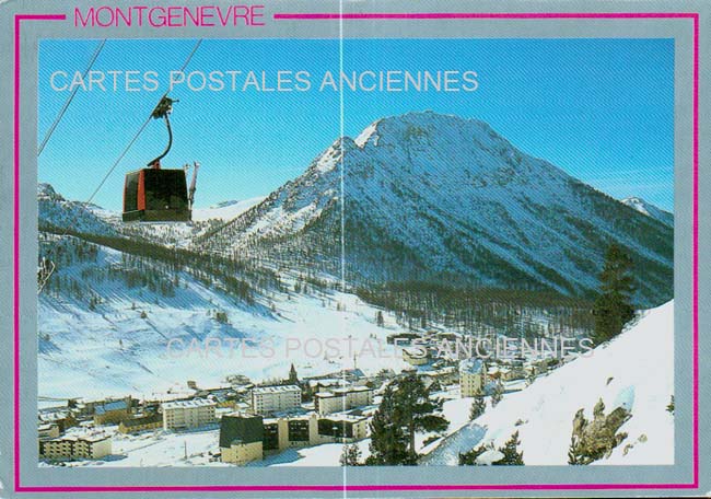 Cartes postales anciennes > CARTES POSTALES > carte postale ancienne > cartes-postales-ancienne.com Provence alpes cote d'azur Hautes alpes Montgenevre