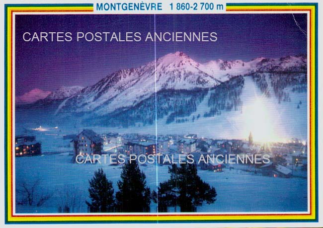 Cartes postales anciennes > CARTES POSTALES > carte postale ancienne > cartes-postales-ancienne.com Provence alpes cote d'azur Hautes alpes Montgenevre