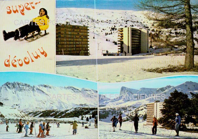 Cartes postales anciennes > CARTES POSTALES > carte postale ancienne > cartes-postales-ancienne.com Provence alpes cote d'azur Hautes alpes Superdevoluy