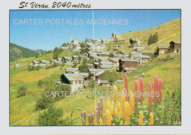 Cartes postales anciennes > CARTES POSTALES > carte postale ancienne > cartes-postales-ancienne.com Provence alpes cote d'azur Hautes alpes Saint Veran