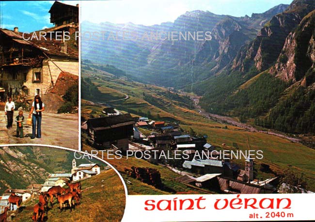 Cartes postales anciennes > CARTES POSTALES > carte postale ancienne > cartes-postales-ancienne.com Provence alpes cote d'azur Hautes alpes Saint Veran