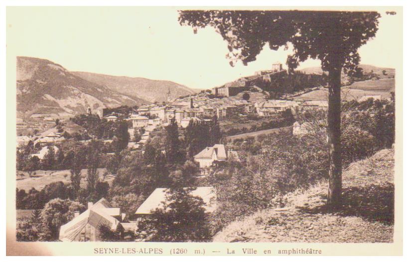 Cartes postales anciennes > CARTES POSTALES > carte postale ancienne > cartes-postales-ancienne.com Alpes de haute provence  Seyne