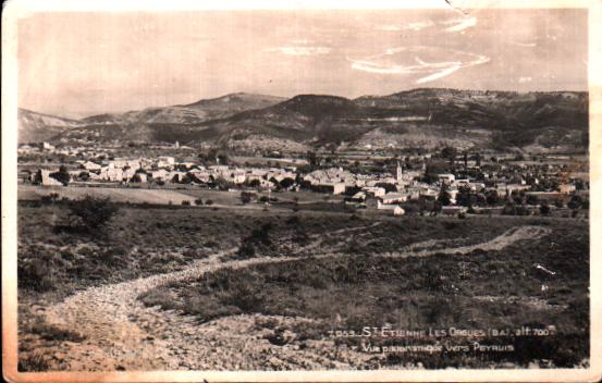 Cartes postales anciennes > CARTES POSTALES > carte postale ancienne > cartes-postales-ancienne.com Provence alpes cote d'azur Alpes de haute provence Saint Etienne Les Orgues