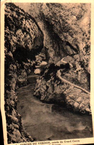 Cartes postales anciennes > CARTES POSTALES > carte postale ancienne > cartes-postales-ancienne.com Provence alpes cote d'azur Alpes de haute provence La Palud Sur Verdon