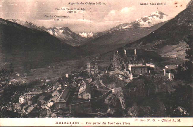 Cartes postales anciennes > CARTES POSTALES > carte postale ancienne > cartes-postales-ancienne.com Provence alpes cote d'azur Hautes alpes Briancon