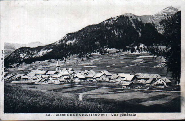 Cartes postales anciennes > CARTES POSTALES > carte postale ancienne > cartes-postales-ancienne.com Provence alpes cote d'azur Hautes alpes Montgenevre