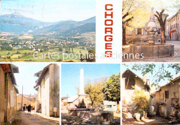 Cartes postales anciennes > CARTES POSTALES > carte postale ancienne > cartes-postales-ancienne.com Provence alpes cote d'azur Hautes alpes Chorges