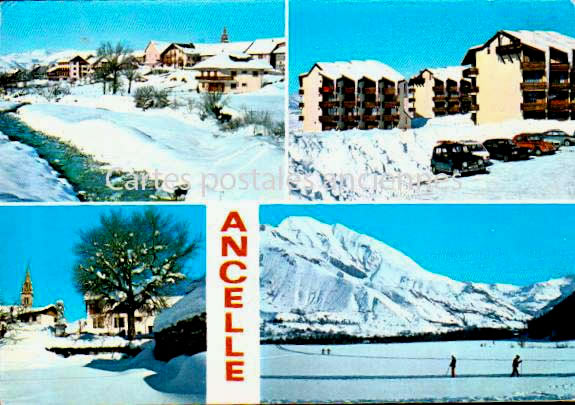 Cartes postales anciennes > CARTES POSTALES > carte postale ancienne > cartes-postales-ancienne.com Provence alpes cote d'azur Hautes alpes Ancelle