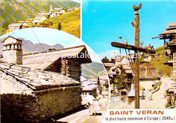 Cartes postales anciennes > CARTES POSTALES > carte postale ancienne > cartes-postales-ancienne.com Provence alpes cote d'azur Hautes alpes Saint Veran