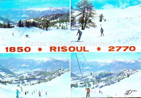 Cartes postales anciennes > CARTES POSTALES > carte postale ancienne > cartes-postales-ancienne.com Provence alpes cote d'azur Hautes alpes Risoul