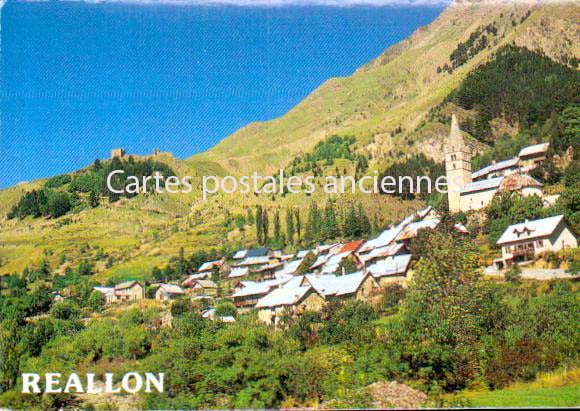 Cartes postales anciennes > CARTES POSTALES > carte postale ancienne > cartes-postales-ancienne.com Provence alpes cote d'azur Hautes alpes Reallon