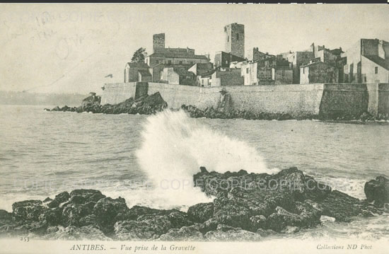 Cartes postales anciennes > CARTES POSTALES > carte postale ancienne > cartes-postales-ancienne.com Provence alpes cote d'azur Alpes maritimes Antibes-Cap d'Antibes