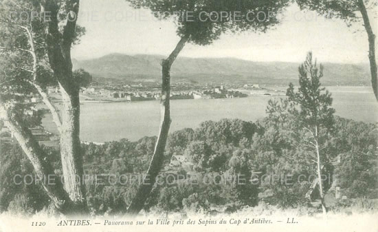 Cartes postales anciennes > CARTES POSTALES > carte postale ancienne > cartes-postales-ancienne.com Provence alpes cote d'azur Alpes maritimes Antibes-Cap d'Antibes