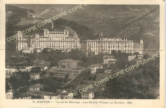 Cartes postales anciennes > CARTES POSTALES > carte postale ancienne > cartes-postales-ancienne.com Provence alpes cote d'azur Alpes maritimes Menton