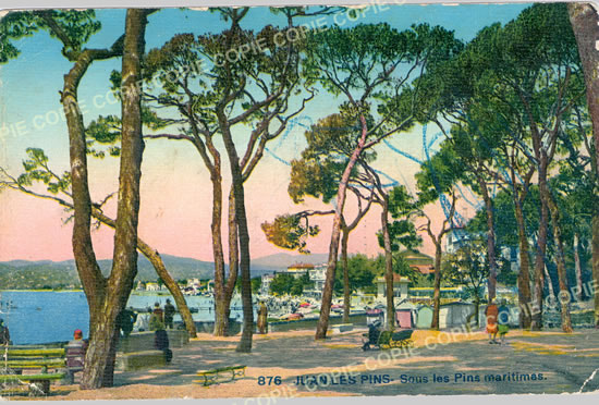 Cartes postales anciennes > CARTES POSTALES > carte postale ancienne > cartes-postales-ancienne.com Provence alpes cote d'azur Alpes maritimes Juan Les Pins