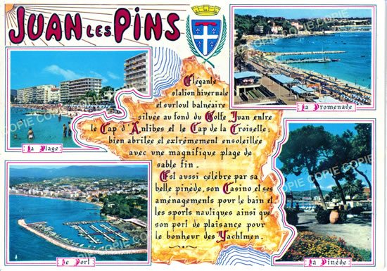 Cartes postales anciennes > CARTES POSTALES > carte postale ancienne > cartes-postales-ancienne.com Provence alpes cote d'azur Alpes maritimes Juan Les Pins