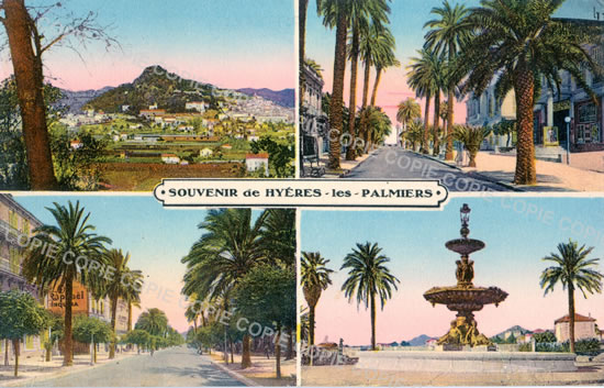 Cartes postales anciennes > CARTES POSTALES > carte postale ancienne > cartes-postales-ancienne.com Provence alpes cote d'azur Var Hyeres