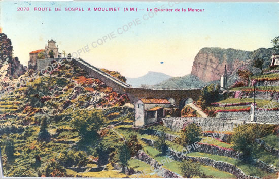 Provence alpes cote d'azur Alpes maritimes Moulinet