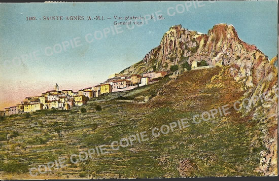 Cartes postales anciennes > CARTES POSTALES > carte postale ancienne > cartes-postales-ancienne.com Provence alpes cote d'azur Alpes maritimes Sainte Agnes