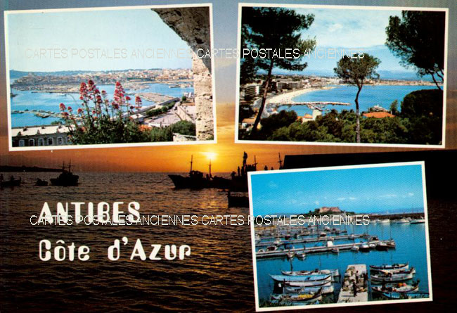 Cartes postales anciennes > CARTES POSTALES > carte postale ancienne > cartes-postales-ancienne.com Alpes maritimes  Antibes-Cap d'Antibes