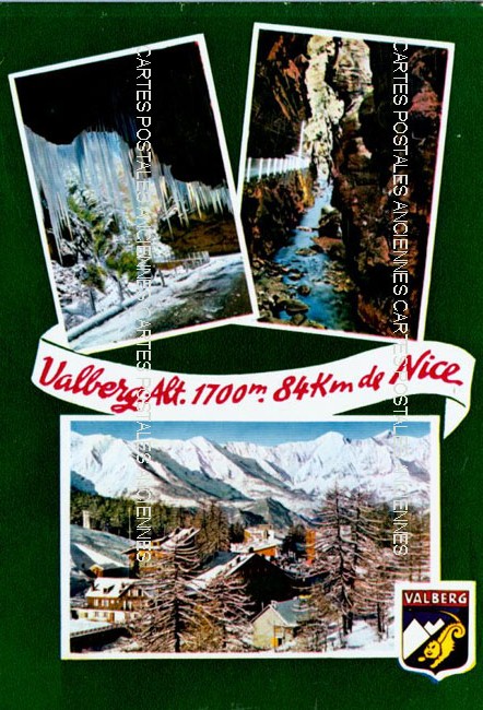 Cartes postales anciennes > CARTES POSTALES > carte postale ancienne > cartes-postales-ancienne.com Provence alpes cote d'azur Alpes maritimes Valberg