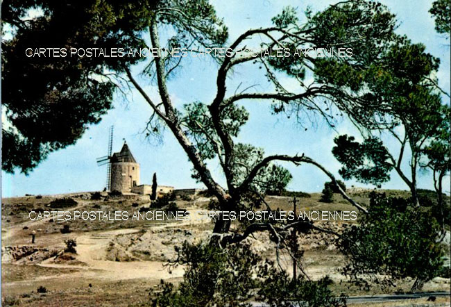 Cartes postales anciennes > CARTES POSTALES > carte postale ancienne > cartes-postales-ancienne.com Provence alpes cote d'azur Bouches du rhone Fontvieille