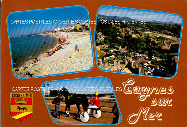 Cartes postales anciennes > CARTES POSTALES > carte postale ancienne > cartes-postales-ancienne.com Provence alpes cote d'azur Alpes maritimes Cagnes Sur Mer