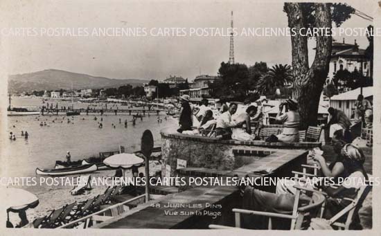Cartes postales anciennes > CARTES POSTALES > carte postale ancienne > cartes-postales-ancienne.com Alpes maritimes  Juan Les Pins