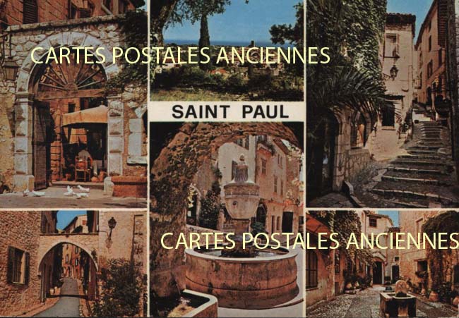 Cartes postales anciennes > CARTES POSTALES > carte postale ancienne > cartes-postales-ancienne.com Alpes maritimes  Saint Paul
