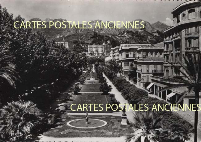 Cartes postales anciennes > CARTES POSTALES > carte postale ancienne > cartes-postales-ancienne.com Alpes maritimes  Menton