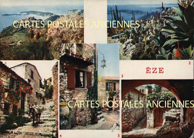 Cartes postales anciennes > CARTES POSTALES > carte postale ancienne > cartes-postales-ancienne.com Alpes maritimes  Eze