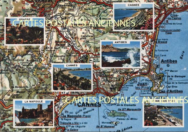 Cartes postales anciennes > CARTES POSTALES > carte postale ancienne > cartes-postales-ancienne.com Alpes maritimes  Antibes