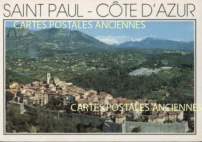 Cartes postales anciennes > CARTES POSTALES > carte postale ancienne > cartes-postales-ancienne.com Alpes maritimes  Saint Paul