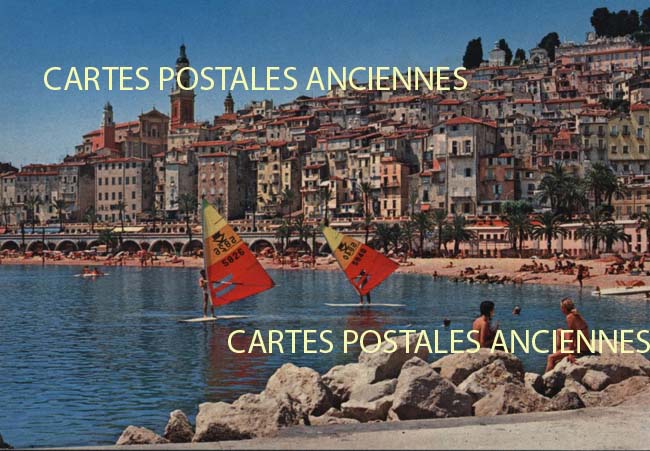 Cartes postales anciennes > CARTES POSTALES > carte postale ancienne > cartes-postales-ancienne.com Alpes maritimes  Menton